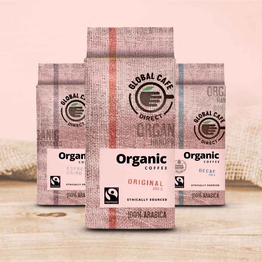 GCD ground coffee range