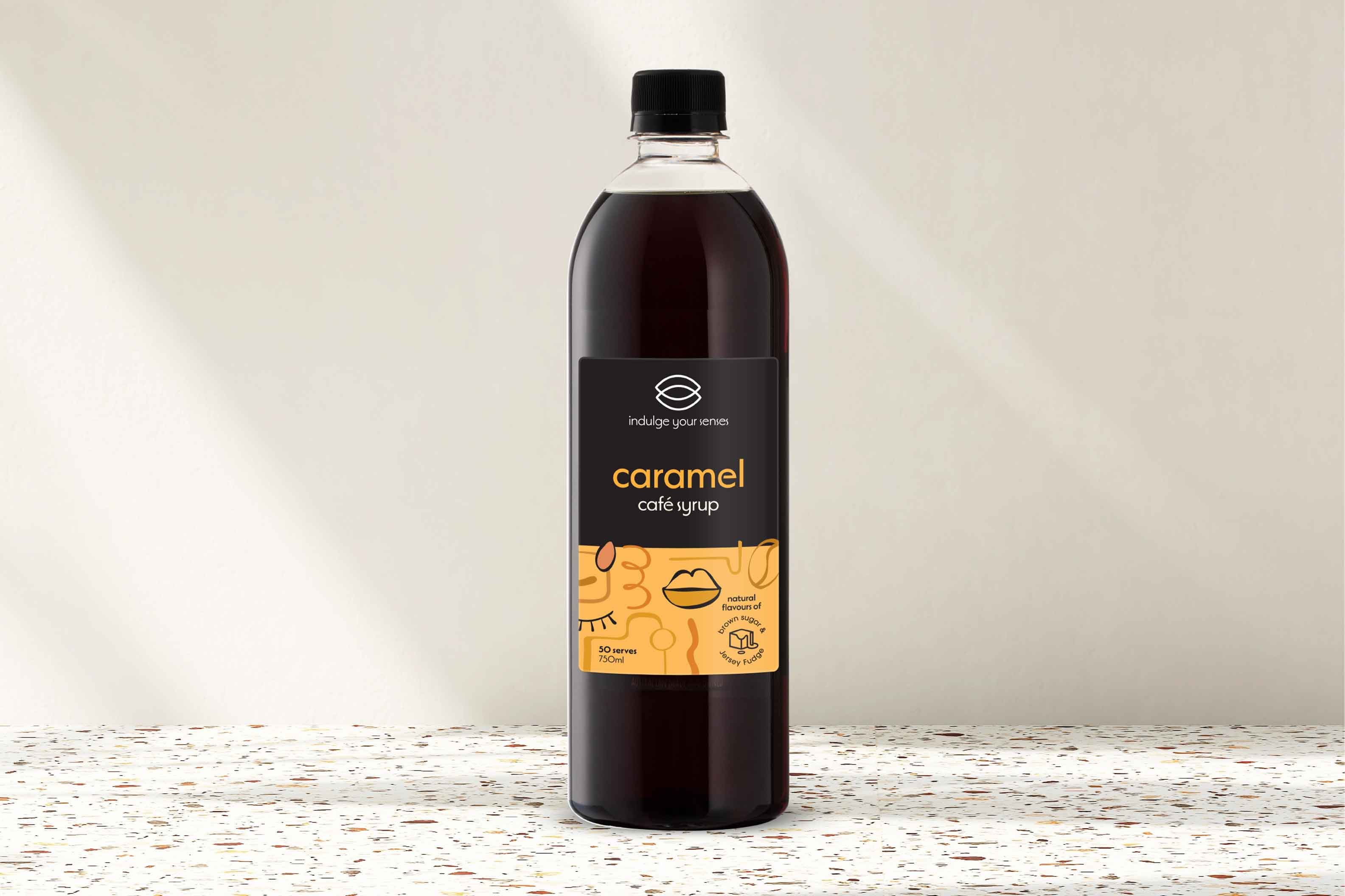 Caramel syrup the perfect compliment for your latte or flat white.