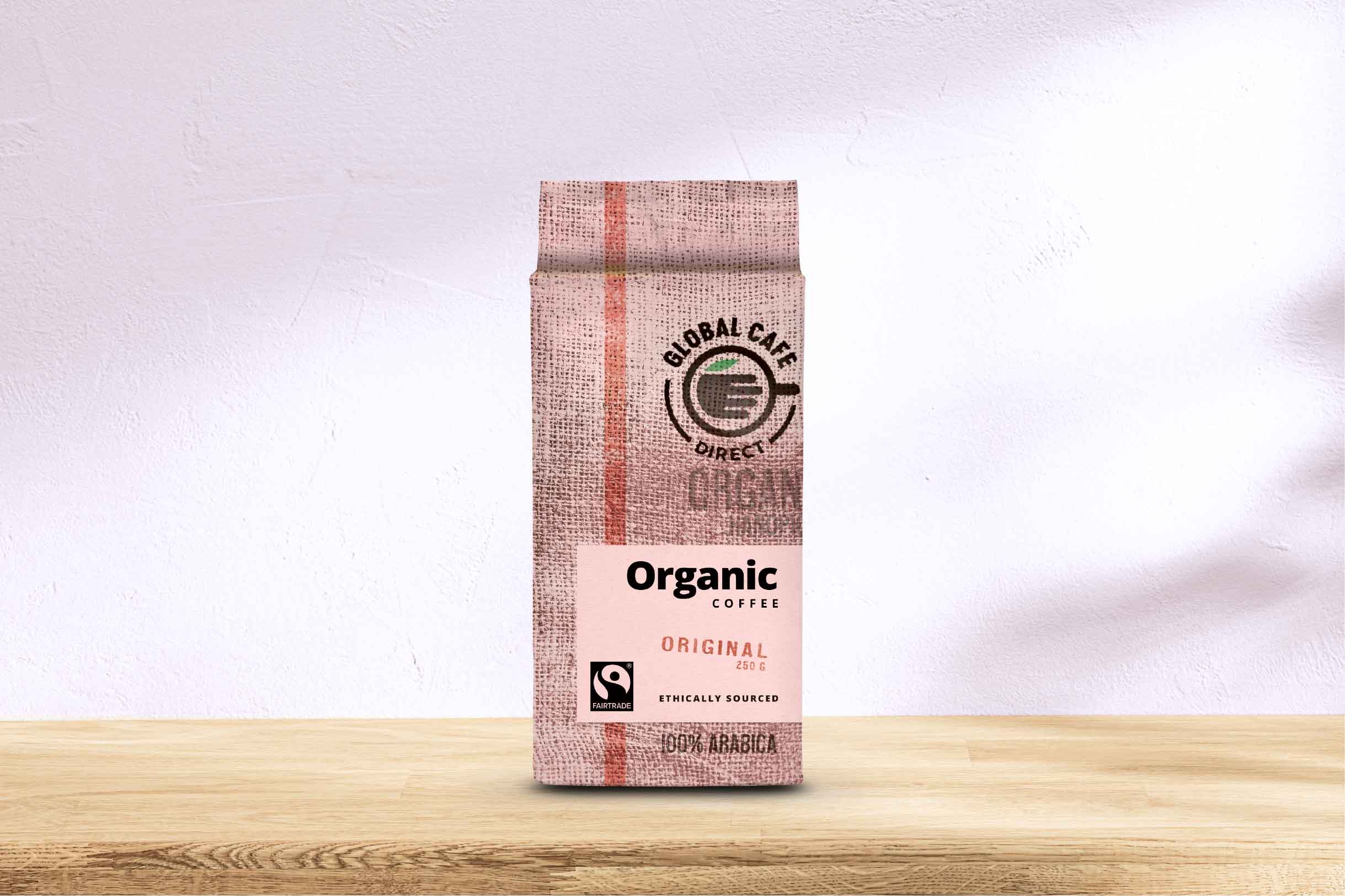 GCD Original blend, ground perfectly for stovetop moka pot, plunger and percolator