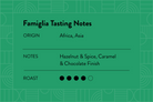 Origin, Africa Asia, Hazelnut and Spice, Caramel and Chocolate Finish