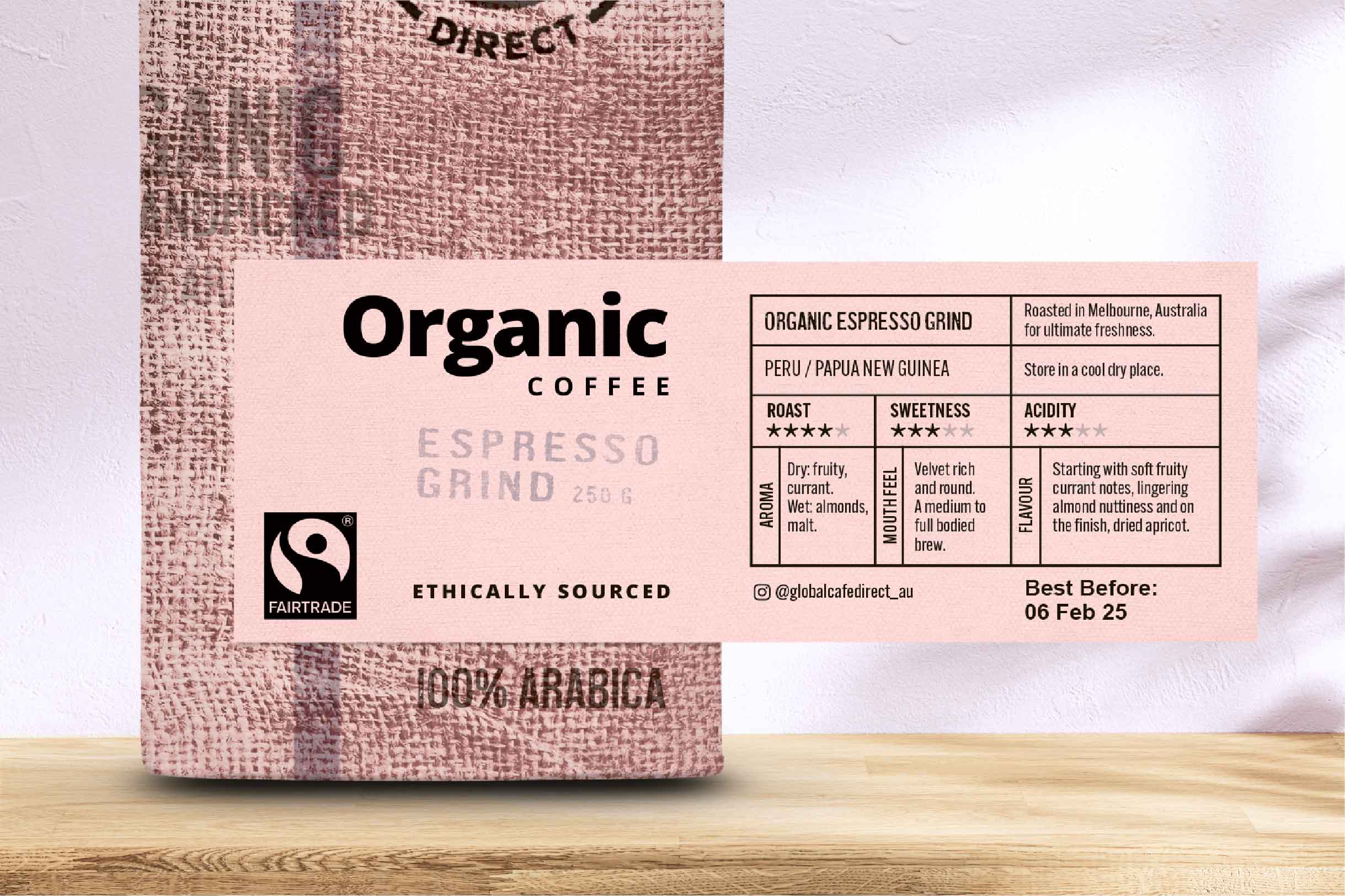 GCD Espresso 250g Ground