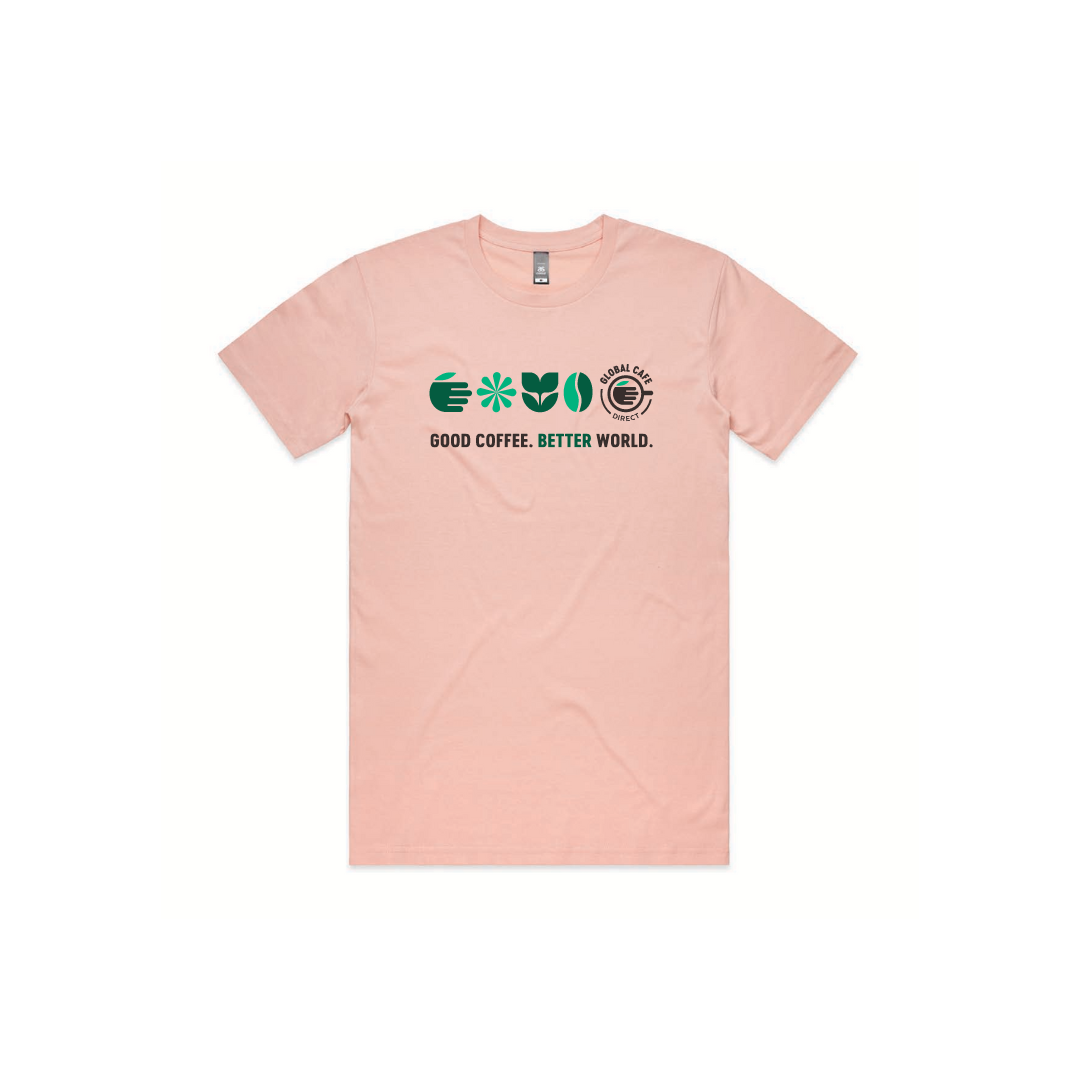 Global Cafe Direct Mens Simple Tee