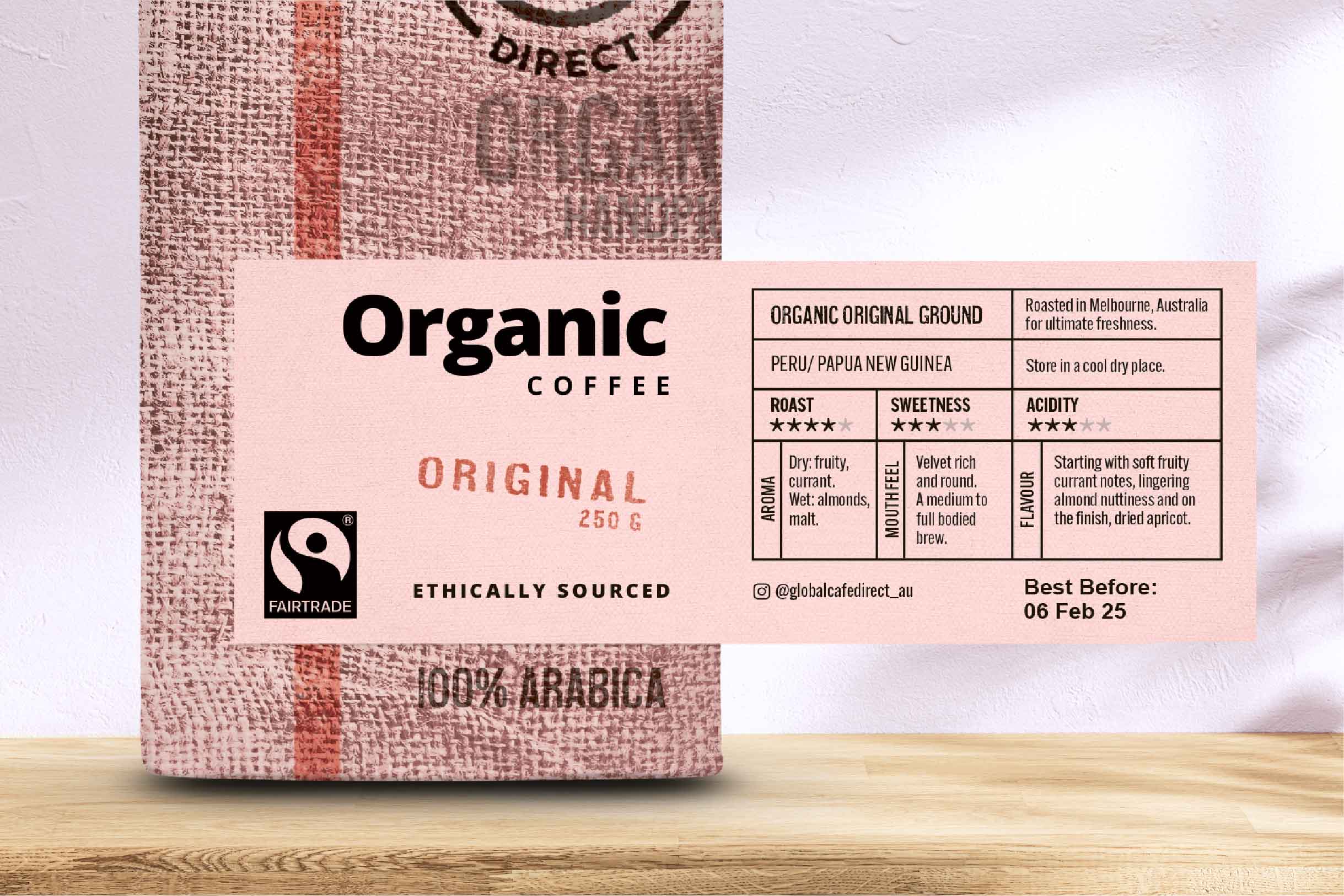 GCD Original Blend 250g ground