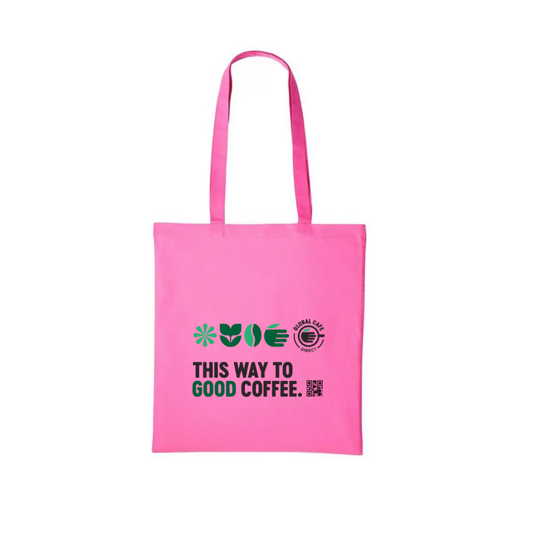 Global Cafe Direct Tote Bag Pink