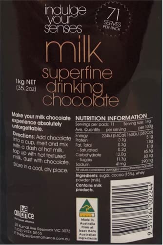 Indulge Your Senses Milk Drinking Chocolate 1kg